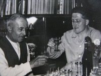 Jiří Lang s kamarády 