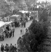Occupation in Trencin, August 21, 1968