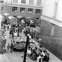 Occupation in Trencin, August 21, 1968
