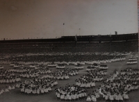 Jaroslava Jesenská na Spartakiádě 1960 