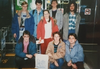 Se studenty na soutěži v programování 