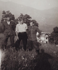 Antonín Daněk v pracovním táboře vládního vojska, 1. pol. 40. let