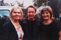 Draga Zlatníková s herečkou Hanou Maciuchovou