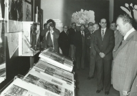 From the opening of the exhibition 35 Years of the SNB (National Security Corps) at the Museum of the SNB and the Border Guard, 1980