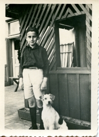Vladimír Munk se svým psem Cigim