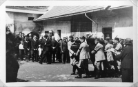 Pohřeb otce Františka Dvořáka, srpen 1937