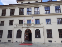 Back entrance to the Tyrš House