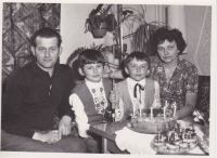 Rodinná fotografie Málkových