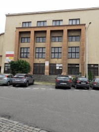 Současná podoba budovy Sokola Michle, postaveno roku 1938