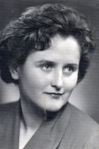 Jako maturantka, 1959