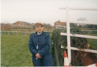 In Liverpool by the Grand National Beacher's Brook in 2000