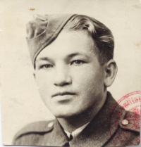 Josef Hejral v sedmnácti letech