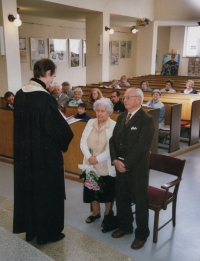 Znovuobnovení manželského slibu, výročí svatby Richterových