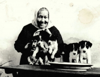 Babička Marie Sedláčková v roce 1976