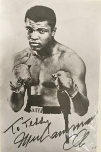 Podpis od Muhammada Ali 