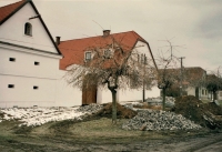 A farm in Zámrsk after repairation (1990s) 
