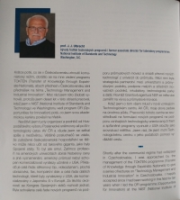 Úryvek z prezentace Jaromíra Ulbrechta v Almanachu Akademie věd České republiky