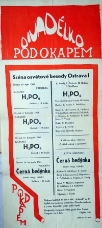 Program Divadélka Pod okapem / podzim 1961
