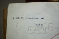 Detail sborníku obrázků, které Oldřich Kothbauer kreslil ve vězení své dceři Jitce