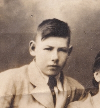 Evžen Švihlík v šestnácti letech