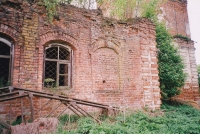 Kostel v Rožděstvenu, kam chodíval Evžen Švihlík i další čeští krajané. Současný stav