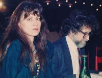 S Ivanem Havlem na sněmu v Lucerně, kde se rozpadlo Občanské fórum