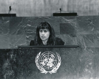 Projev v OSN, 1990