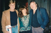 S Robertem Redfordem a Jamesem Raganem při dojednávání využití Barrandovských teras, cca 1998
