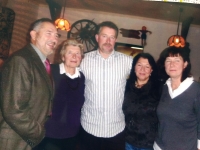 Se svými dětmi, zleva Karel, Josef, Renata, Emílie, po roce 2000
