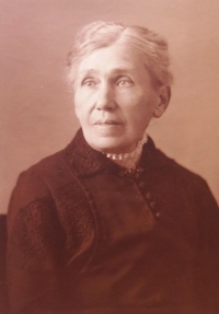 Claudia Hertlová (1849 - 1936), the great grandmother of Josef Janský