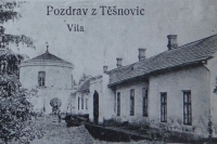 Bývalý mlýn Hertlov, Těšnovice u Kroměříže, cca 1925