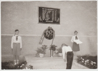 Left Jaroslav's wife as a pioneer