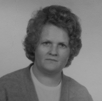 Julie Poulíková around 1980