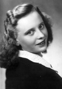 Olga Michalová v roce 1950