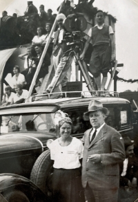 Grandfather Július Stark, celebrations in Nitra