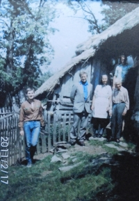 Rodný dům Julie Poulíkové v Gemelčičce v roce 2017