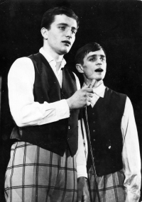 Luděk Nekuda a Pavel Veselý / první polovina 60. let / Ostrava
