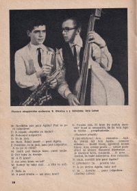 Členové orchestru divadla Okap  / 1965