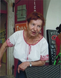 Jarmila, sokolka, Havelský trh, Praha 2012