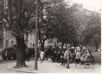Invaze vojsk Varšavské smlouvy, Konečného náměstí, 21. 8. 1968, Brno