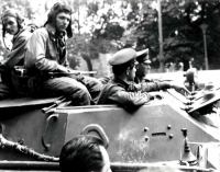 Sovětský voják během invaze vojsk Varšavské smlouvy, 21. 8. 1968, Brno