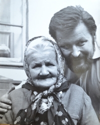 Jan Pavlíček s matkou (druhá polovina 60. let)