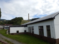 One of the former textile plants of Seba cational company, in which Františka Fischerová worked, Rokytnice nad Jizerou, September 2020

