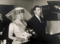 Svadobná fotografia, r. 1962