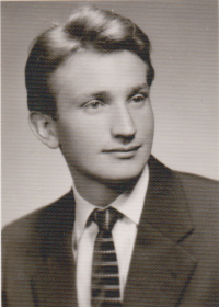 High school graduation photo