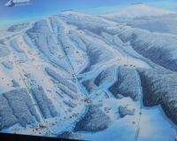 Mapa skiareálu Spartak Rokytnice, a.s.