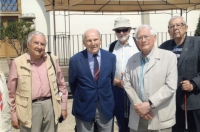 Sjezd PTP, zleva: Vladislav Bláha, Jan Dekr, Jan Vůjtěch a Jaroslav Müller, Olomouc, 2015