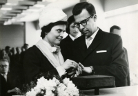 Svatba manželů Müllerových, Praha, 1964