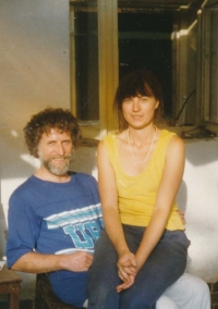 Dagmar and Ivan Havel, August 1989