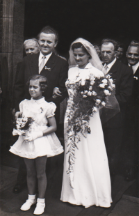 Svatba v roce 1954